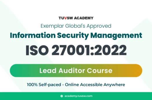 TUVSW Academy is offering ISO 27001 Lead Auditor Training Course